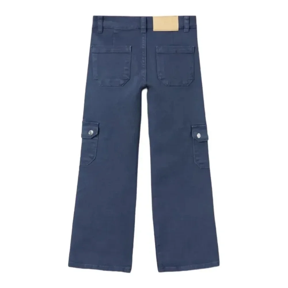 ZARA Kids | Ink Blue | STRETCH FIT CARGO JEANS